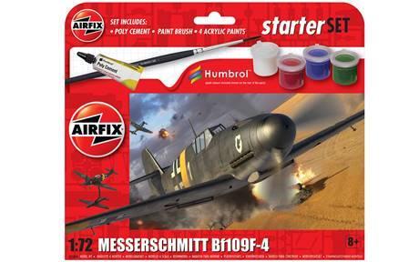 AIRA55014 1/72 MESSERSCMITT BF109F-4 STARTER SET