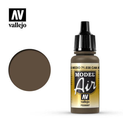 VAL71038 CAMOUFLAGE MEDIUM BROWN
