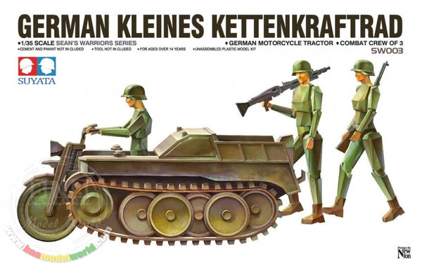 SUYSW003 Suyata 1/35 GERMAN KLEINES KETTENKRAFTRAD