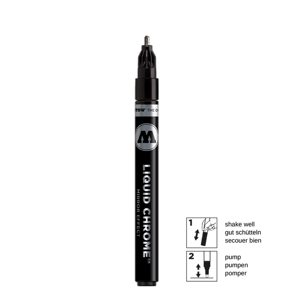 MOL703102 LIQUID CHROME PUMP MARKER 2mm