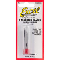 EXC20004 5 ASSORTED HEAVY-DUTY BLADES