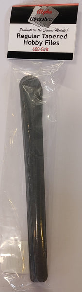 ALPR1106 REGULAR TAPERED SANDING FILES 600 GRIT (3)