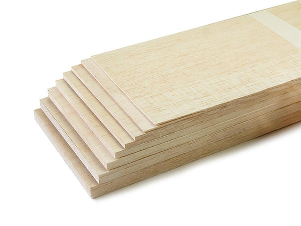 MID6305 BALSA SHEET 3/16 X 3 X 36"
