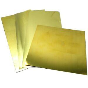 KS258 BRASS SHIM SHEET ASST .001" TO .005" (4pc)