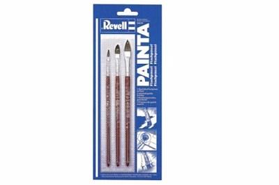 REV29610 FLAT PAINTBRUSHES 3 PACK (2/6/10)