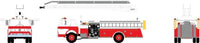 Athearn 91867 Telesquirt Fire Truck Red & White