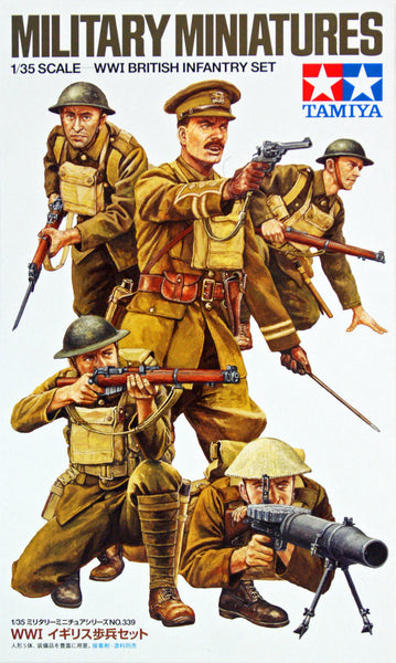 TAM35339 1/35 WW1 BRITISH INFANTRY SET