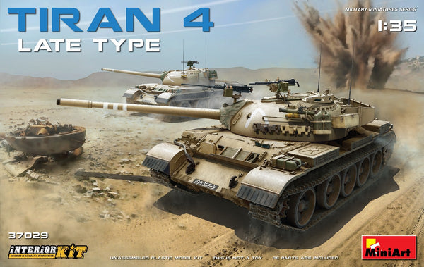 MIN37029 1/35 TIRAN 4 LATE W/INTERIOR