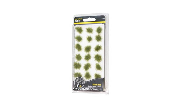 WSFS771 MEDIUM GREEN GRASS PEEL N PLACE TUFTS
