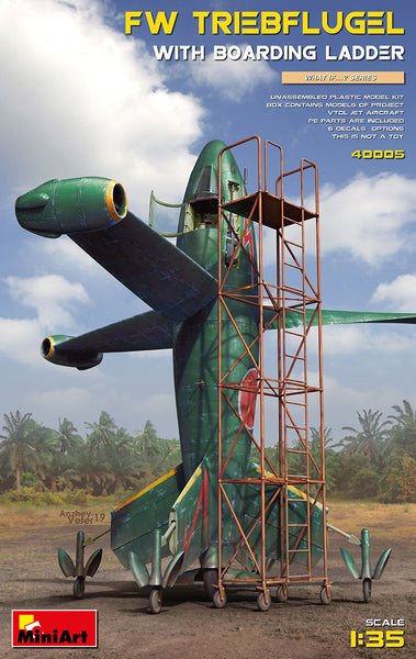 MIN40005 1/35 MiniArt FW TRIEBFLUGEL W/BOARDING LADDER