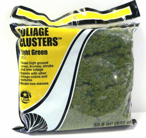 WSFC57 FOLIAGE CLUSTERS LIGHT GREEN