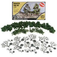 WSTR1112 REALISTIC TREE KIT 6 DECIDUOUS
