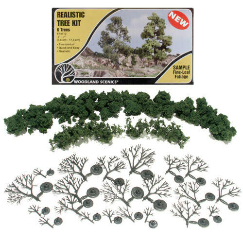 WSTR1112 REALISTIC TREE KIT 6 DECIDUOUS