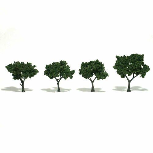 WSTR1504 REALISTIC TREES MEDIUM GREEN 2-3"