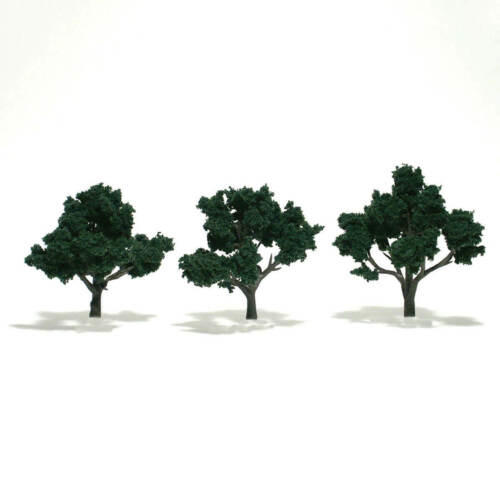 WSTR1508 REALISTIC TREES DARK GREEN 7cm-10cm