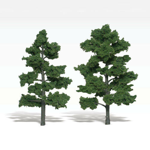 WSTR1516 REALISTIC TREES MEDIUM GREEN 6"-7"