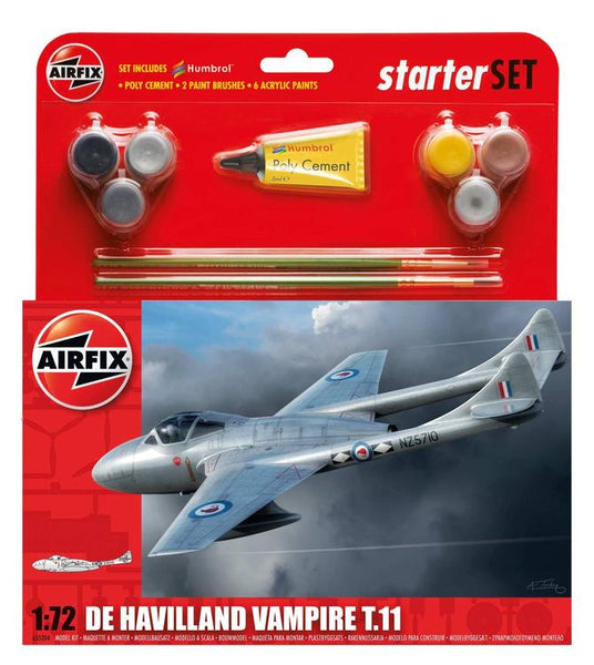 AIR55204 1/72 DE HAVILLAND VAMPIRE T.11 STARTER SET