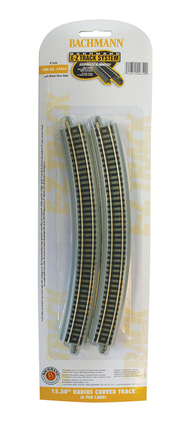 BAC44854 N 15.50" RADIUS CURVED TRACK ( 6 PK )