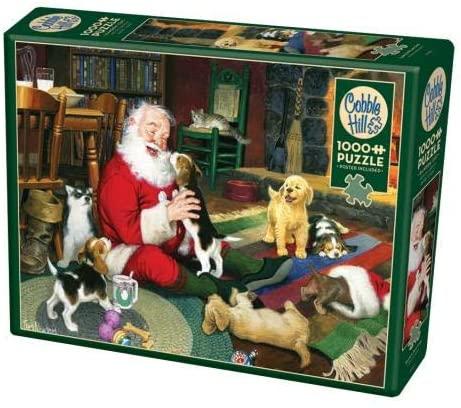 COB80125 SANTA'S PLAYTIME 1000 PCE