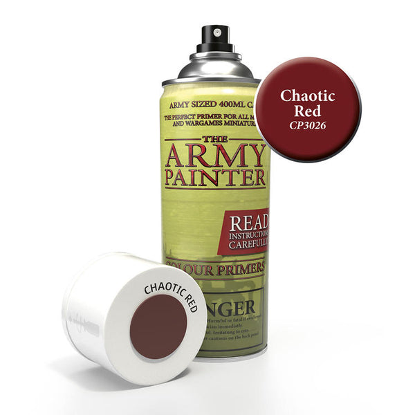 APCP3026 CHAOTIC RED COLOUR PRIMER 400ML SPRAY CAN