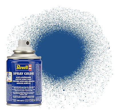 REV34156 BLUE MATT SPRAY COLOUR 100ML