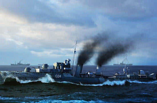 TRU05333 1/350 HMCS HURON 1944