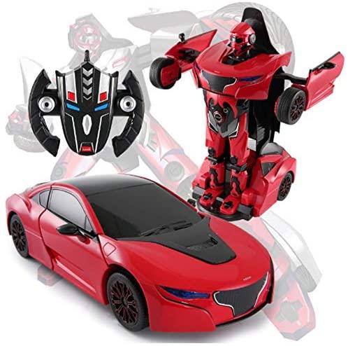 RAS74700 RED RS TRANSFORMABLE CAR