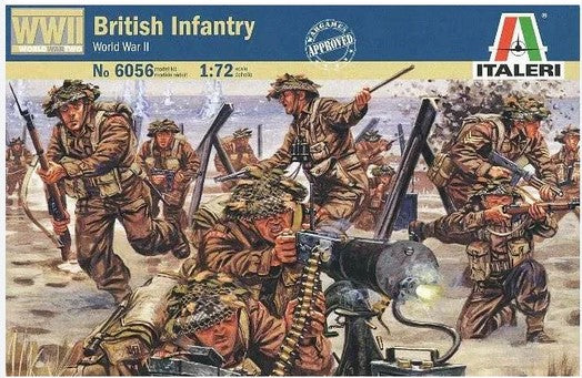 ITA6056 1/72 BRITISH INFANTRY WW2 ETO