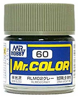MC60 GRAY RLM02 SEMI-GLOSS GERMAN AIRCRAFT WWII