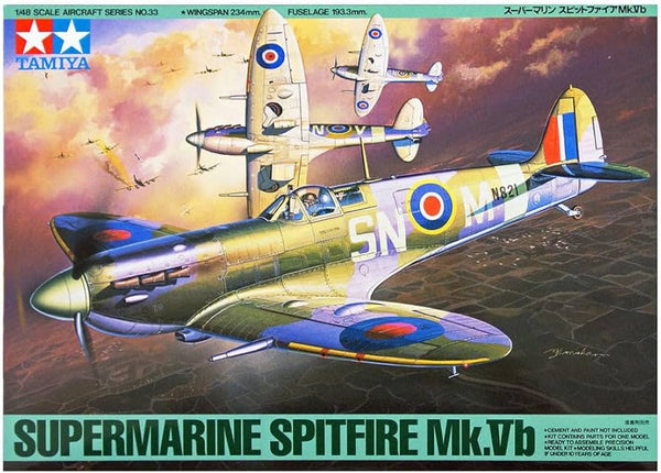 TAM61033 1/48 SUPERMARINE SPITFIRE MK.VB