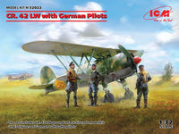 ICM32022 1/32 CR.42 LW W/GERMAN PILOTS