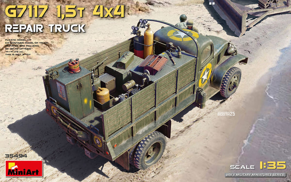 MIN35494 1/35 G7117 1.5t 4X4 REPAIR TRUCK