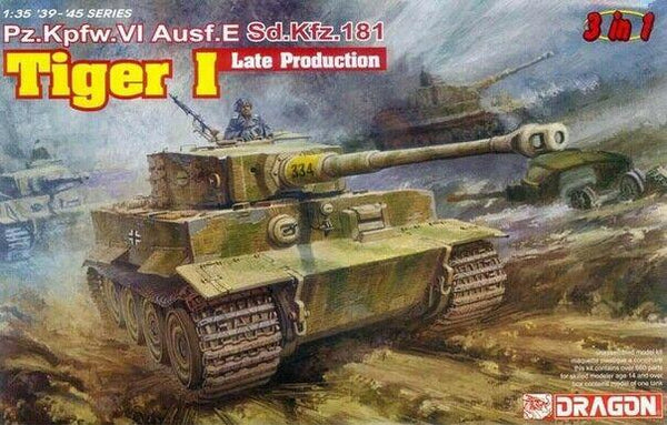 DRA6406 1/35 TIGER 1 AUSF E LATE PRODUCTION