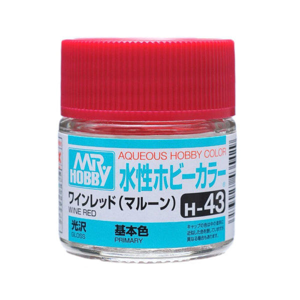 H43 GLOSS WINE RED 10ML