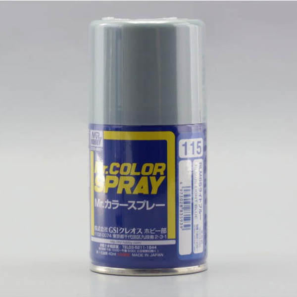 S115 MR COLOR SPRAY RLM65 LIGHT BLUE SEMI GLOSS 40ML