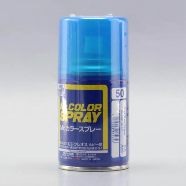 S50 MR COLOR SPRAY CLEAR BLUE GLOSS 40ML