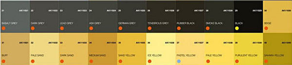 AK11040 SAHARA YELLOW