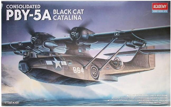 ACA2137 1/72 PBY-5A BLACK CAT CATALINA