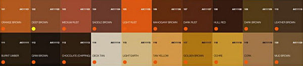 AK11110 LEATHER BROWN