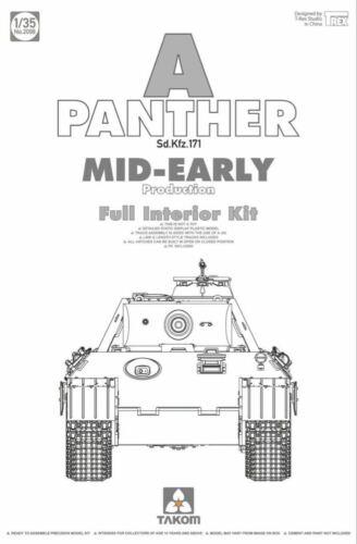TAK2098 1/35 PANTHER A  MID/EARLY FULL INTERIOR