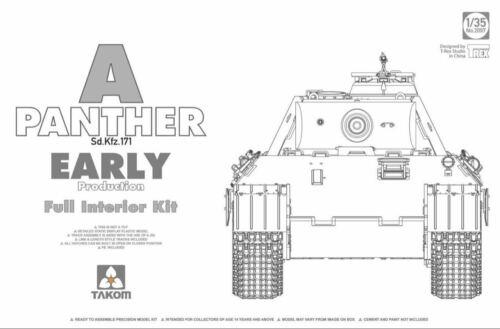 TAK2097 1/35 PANTHER A EARLY FULL INTERIOR