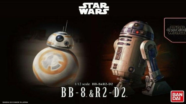 BAN203220 STAR WARS 1/12 BB-8 & R2-D2