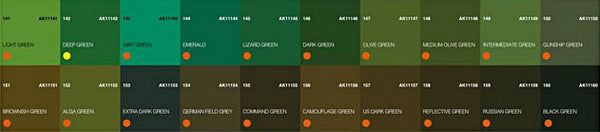 AK11149 INTERMEDIATE GREEN