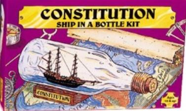 WK203 USS CONSTITUTION SHIP IN A BOTTLE KIT