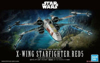 BAN061554 1/72 STAR WARS X-WING STARFIGHTER RED5