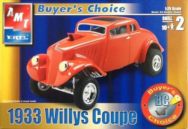 AMT31227 1/25 1933 WILLYS COUPE