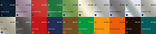 AK11204 EMERALD METALLIC GREEN