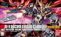 BAN5057983 HG RX-0 UNICORN GUNDAM 02 BANSHEE DESTROY MODE