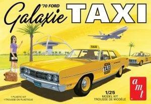 AMT1243 1/25 1970 FORD GALAXIE TAXI