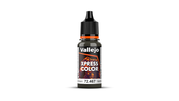 VAL72467 EXPRESS COLOUR CAMOUFLAGE GREEN 18ML